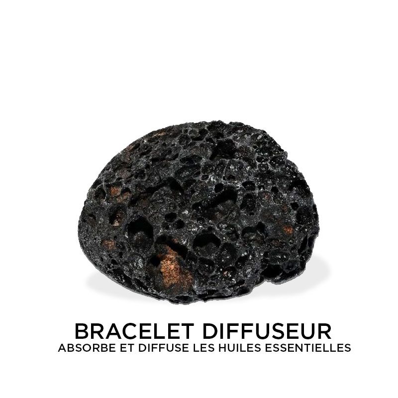 Bracelet Pierre de Lave