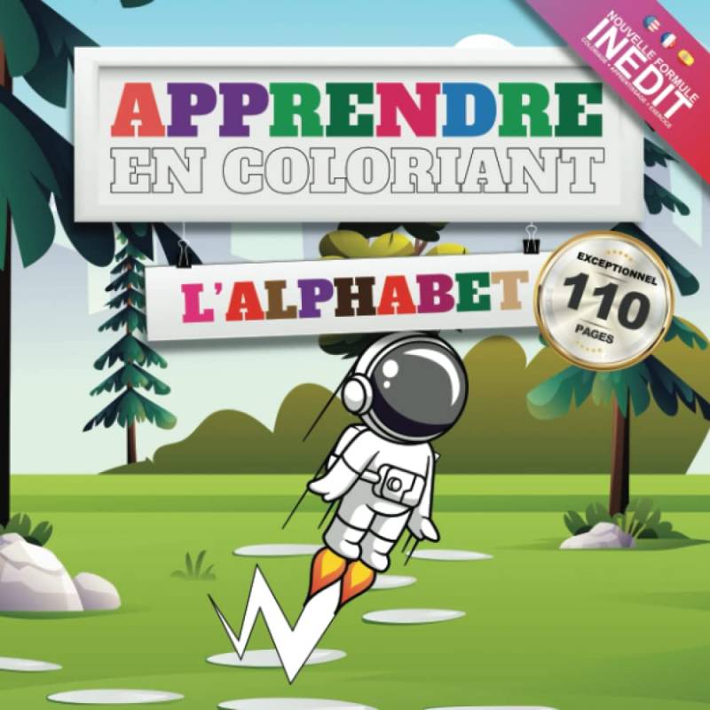 Apprendre en Coloriant l'Alphabet